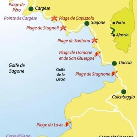 شقة Les Marines, Castello Rosso Vue - Acces A Pied Casaglione