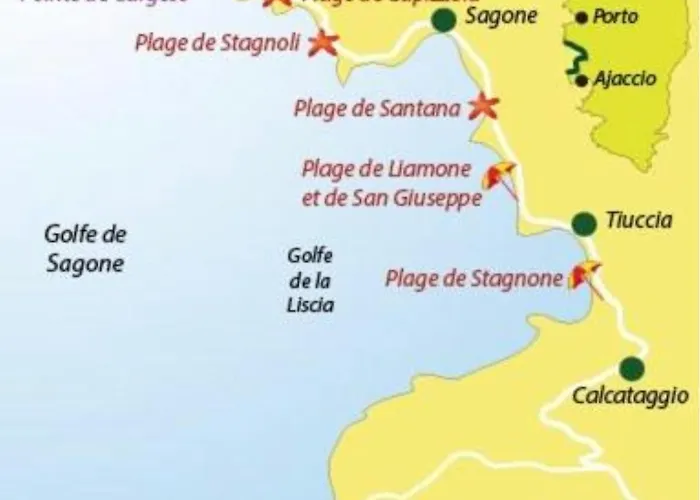 公寓 Les Marines, Castello Rosso Vue - Acces A Pied Casaglione